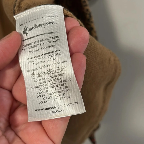 One Teaspoon cotton open cardigan size 8 - Picture 4 of 6